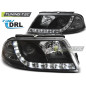 Fari Anteriori Luci Diurne DRL Nero per Volkswagen Passat 3BG 09/2000-03/2005 (Cod. TT-LPVWD9)