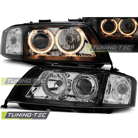 Fari Anteriori Angel Eyes per Audi A6 05/1997-06/2001 (Cod. TT-LPAU70)