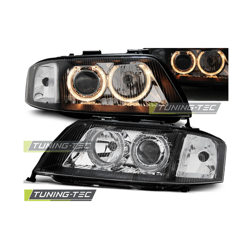 Fari Anteriori Angel Eyes per Audi A6 05/1997-09/1999 (Cod. TT-LPAU68)