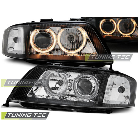 Fari Anteriori Angel Eyes per Audi A6 05/1997-09/1999 (Cod. TT-LPAU68)