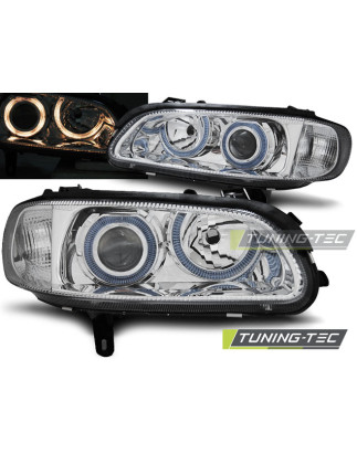 Fari Anteriori Angel Eyes per Opel Omega B 04/1994-08/1999 (Cod. TT-LPOP67)