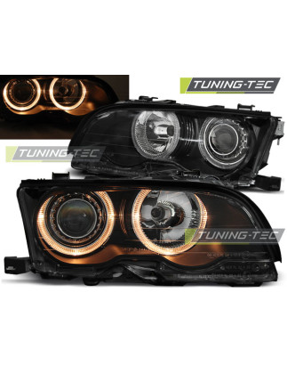 Fari Anteriori Angel Eyes per BMW E46 09/2001-03/2003 (Cod. TT-LPBM82)