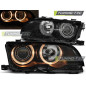 Fari Anteriori Angel Eyes per BMW E46 09/2001-03/2003 (Cod. TT-LPBM82)