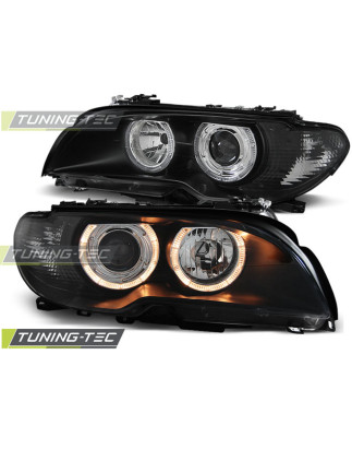 Fari Anteriori Angel Eyes per BMW E46 04/2003-2006 (Cod. TT-LPBM84)