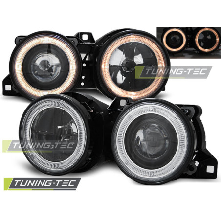 Fari Anteriori Angel Eyes per BMW E30 11/1982-06/1994 (Cod. TT-LPBM23)