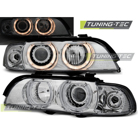 Fari Anteriori Angel Eyes per BMW E39 09/1995-06/2003 (Cod. TT-LPBM11)