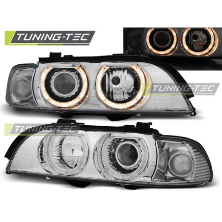 Fari Anteriori Angel Eyes per BMW E39 09/1995-06/2003 (Cod. TT-LPBM06)