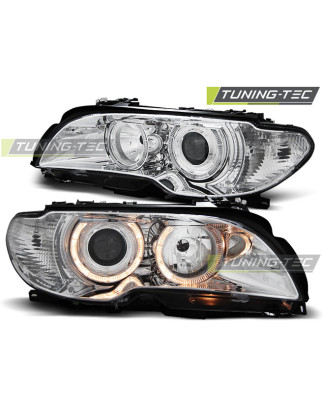 Fari Anteriori Angel Eyes per BMW E46 04/2003-2006 (Cod. TT-LPBM83)
