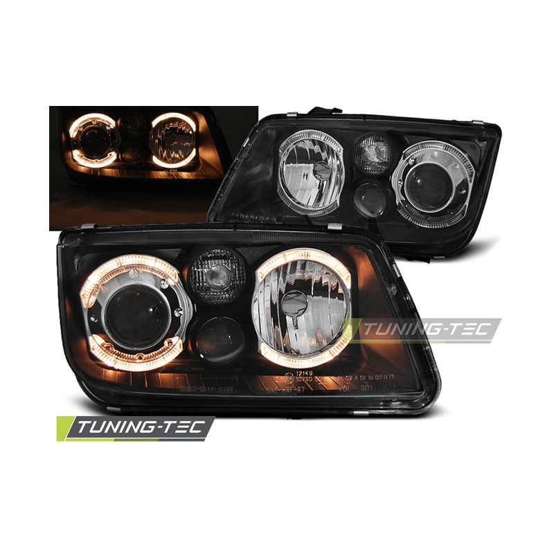 Fari Anteriori Angel Eyes per Volkswagen Bora 09/1998-07/2005 (Cod. TT-LPVWC0)