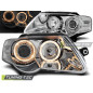Fari Anteriori Angel Eyes per Volkswagen Passat B6 3C 03/2005-2010 (Cod. TT-LPVWC5)