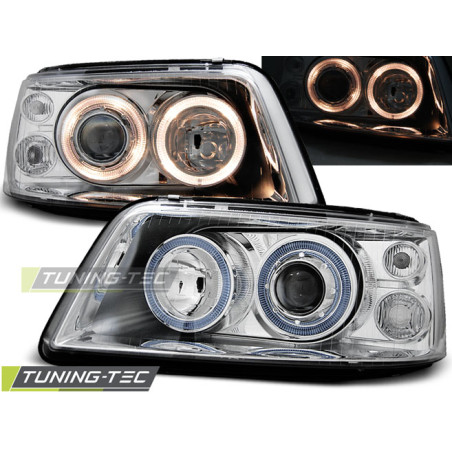 Fari Anteriori Angel Eyes per Volkswagen T5 04/2003-08/2009 (Cod. TT-LPVWE4)