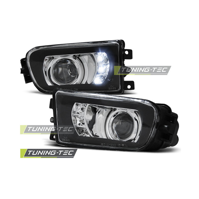 Fendinebbia LED Nero per BMW E39 /z3 96-02 09/1995-06/2003 (Cod. TT-HABM03)