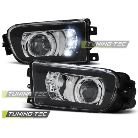 Fendinebbia LED Nero per BMW E39 /z3 96-02 09/1995-06/2003 (Cod. TT-HABM03)