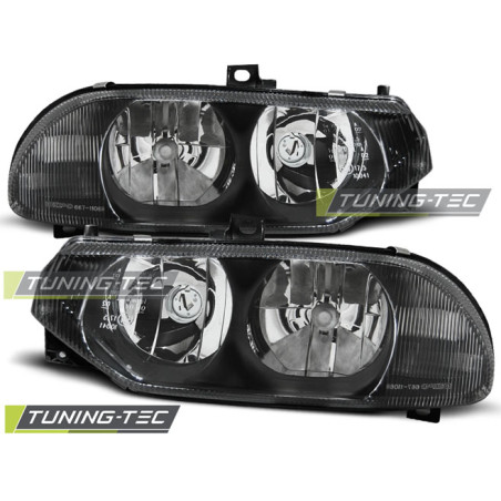 Fanali Posteriori Nero per Alfa Romeo 156 10/1997-06/2003 (Cod. TT-LPAR04)