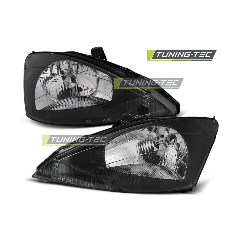 Fanali Posteriori Nero per Ford Focus 10/1998-10/2001 (Cod. TT-LPFO04)