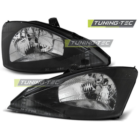 Fanali Posteriori Nero per Ford Focus 10/1998-10/2001 (Cod. TT-LPFO04)