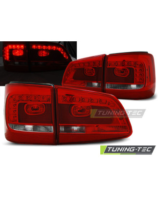Fanali Posteriori LED Rosso/bianco per Volkswagen Touran Dal 08/2010 (Cod. TT-LDVWA9)