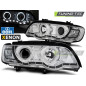 Fari Anteriori Angel Eyes per BMW X5 E53 09/1999-10/2003 (Cod. TT-LPBMC4)