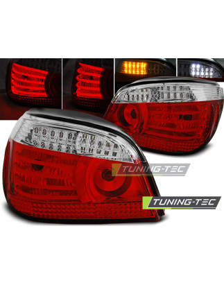 Fanali Posteriori LED Rosso/bianco per BMW Serie 5 E60 07/2003-2007 (Cod. TT-LDBM94)