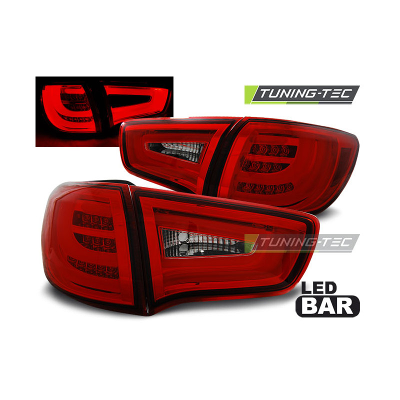 Fanali Posteriori LED Rosso/bianco per Kia Sportage Iii 2010-04/2014 (Cod. TT-LDKI01)