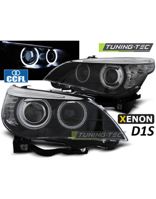 Fari Anteriori Angel Eyes per BMW E60/E61 2005-2007 (Cod. TT-LPBMC9)