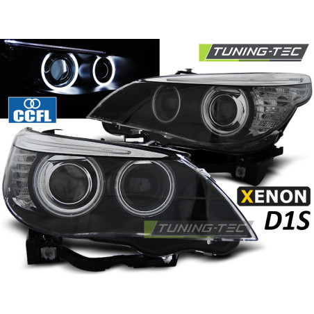 Fari Anteriori Angel Eyes per BMW E60/E61 2005-2007 (Cod. TT-LPBMC9)