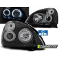 Fari Anteriori Angel Eyes per Renault Clio Ii Ccfl 06/2001-09/2005 (Cod. TT-LPRE32)