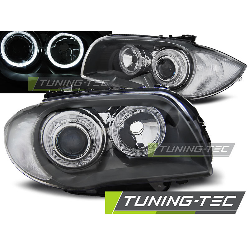 Fari Anteriori Angel Eyes per BMW 1 E87/E81/82/88 2004-2011 (Cod. TT-LPBMD6)