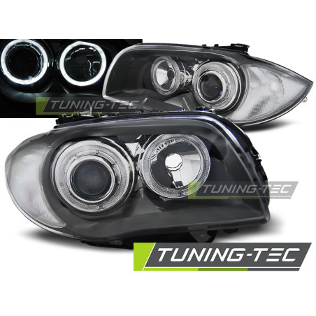 Fari Anteriori Angel Eyes per BMW 1 E87/E81/82/88 2004-2011 (Cod. TT-LPBMD6)