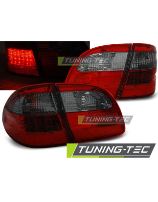 Fanali Posteriori LED Rosso Fumé per Mercedes-Benz W211 Wagon Classe E 2002-2006 (Cod. TT-LDME82)