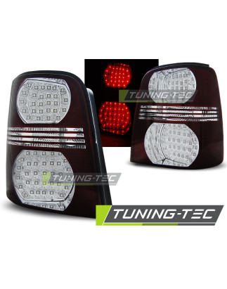Fanali Posteriori LED Rosso/bianco per Volkswagen Touran 02/2003-2010 (Cod. TT-LDVW46)
