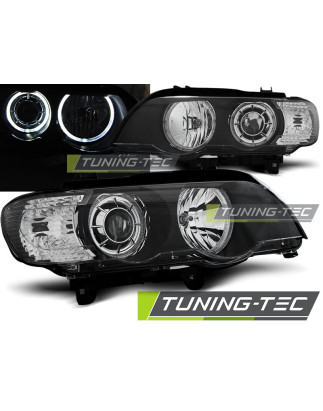 Fari Anteriori Angel Eyes per BMW X5 E53 09/1999-10/2003 (Cod. TT-LPBMD2)