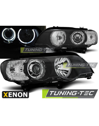 Fari Anteriori Angel Eyes per BMW X5 E53 09/1999-10/2003 (Cod. TT-LPBMD3)