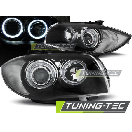 Fari Anteriori Angel Eyes per BMW 1 E87/E81/82/88 2004-2011 (Cod. TT-LPBMD5)