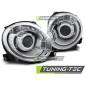 Fari Anteriori Cromato per Fiat 500 2007-2015 (Cod. TT-LPFI19)