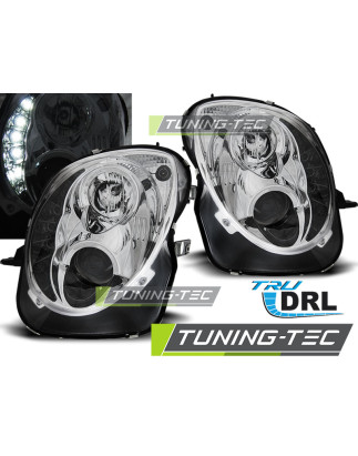 Fari Anteriori con Luci Diurne Luci Diurne DRL Cromato per Alfa Romeo Mito Tru 2008-2019 (Cod. TT-LP