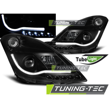 Fanali Posteriori Nero per Suzuki Swift V 2010-2016 (Cod. TT-LPSI04)