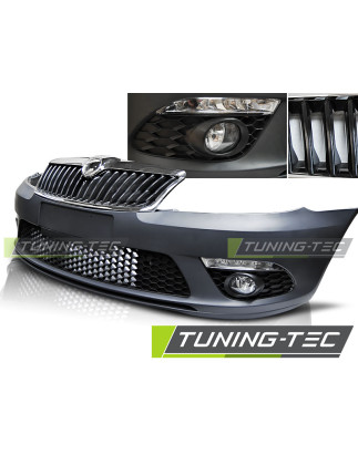 Paraurti Anteriore per Skoda Octavia Ii Facelift 2009-2013 (Cod. TT-ZPSK01)