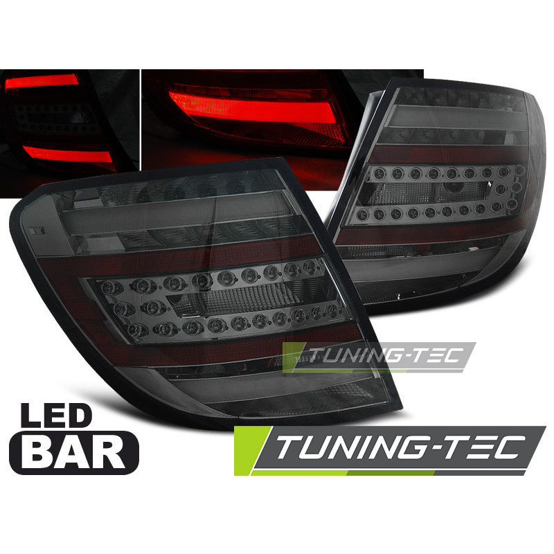 Fanali Posteriori LED per Mercedes-Benz Classe C W204 2007-2010 (Cod. TT-LDME76)