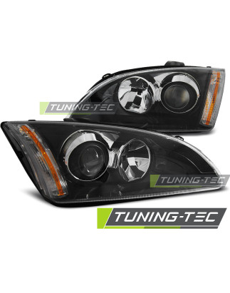 Fanali Posteriori Nero per Ford Focus Ii 09/2004-01/2008 (Cod. TT-LPFO64)