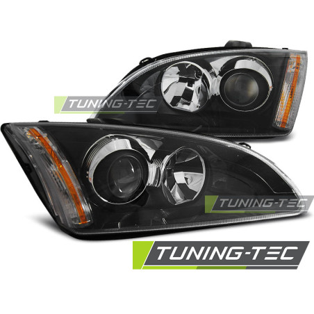 Fanali Posteriori Nero per Ford Focus Ii 09/2004-01/2008 (Cod. TT-LPFO64)