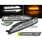 Indicatori Anteriori LED Cromato per Volkswagen Scirocco 2008-04/2014 (Cod. TT-KPVW41)