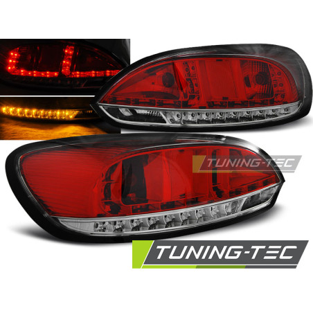 Fanali Posteriori LED Rosso/bianco per Volkswagen Scirocco Iii 2008-04/2014 (Cod. TT-LDVWC3)