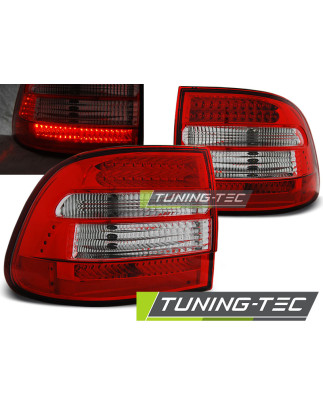 Fanali Posteriori LED Rosso/bianco per Porsche Cayenne 2002-2006 (Cod. TT-LDPO01)