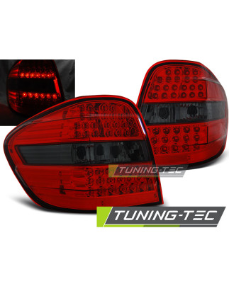 Fanali Posteriori LED Rosso Fumé per Mercedes-Benz Classe M W164 2005-2008 (Cod. TT-LDME93)