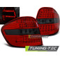 Fanali Posteriori LED Rosso Fumé per Mercedes-Benz Classe M W164 2005-2008 (Cod. TT-LDME93)