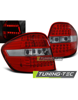 Fanali Posteriori LED Rosso/bianco per Mercedes-Benz Classe M W164 2005-2008 (Cod. TT-LDME92)