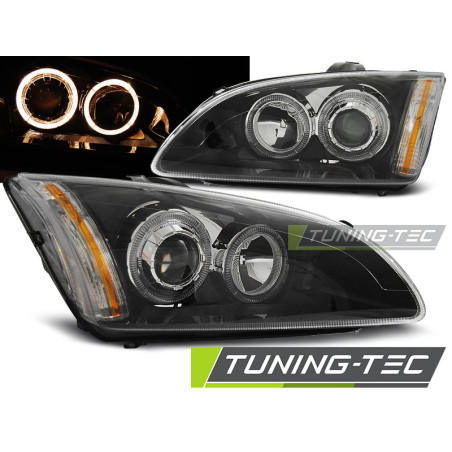 Fari Anteriori Angel Eyes per Ford Focus Ii 09/2004-01/2008 (Cod. TT-LPFO62)