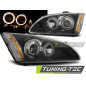 Fari Anteriori Angel Eyes per Ford Focus Ii 09/2004-01/2008 (Cod. TT-LPFO62)