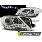 Fari Anteriori Luci Diurne Cromato per Volkswagen Passat Cc 2008-2012 (Cod. TT-LPVWJ4)